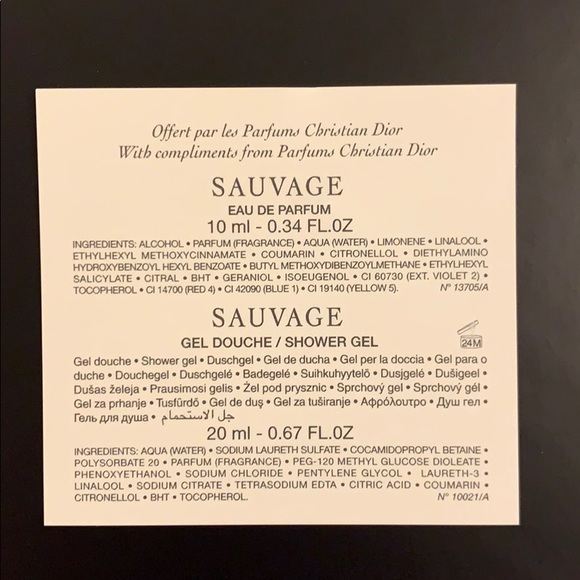 Dior Sauvage Gift Set - Picture 4 of 4
